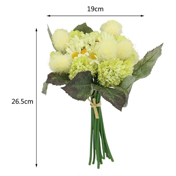 artificial flower pompom bouquet road lead plant wall material christmas home decor wedding holding flowers decorative & wreaths
artificial flower pompom bouquet road lead plant wall material christmas home decor wedding holding flowers decorative & wreaths