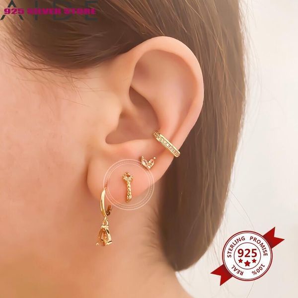 hoop & huggie aide selling boucle oreille femme mini zircon earrings for women real 925 sterling silver huggies earring fine jewelry, Golden;silver
hoop & huggie aide selling boucle oreille femme mini zircon earrings for women real 925 sterling silver huggies earring fine jewelry, Golden;silver