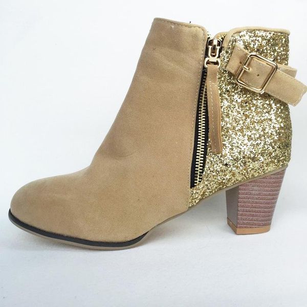 boots buckle sewing mixed colors women round toe high casual zip vintage square heel ankle winter shoes, Black
boots buckle sewing mixed colors women round toe high casual zip vintage square heel ankle winter shoes, Black
