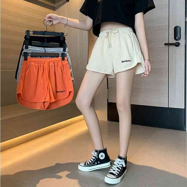 sports style leisure high waist shorts women's 2021 summer yoga show thin loose pocket large home pants trend, Black
sports style leisure high waist shorts women's 2021 summer yoga show thin loose pocket large home pants trend, Black