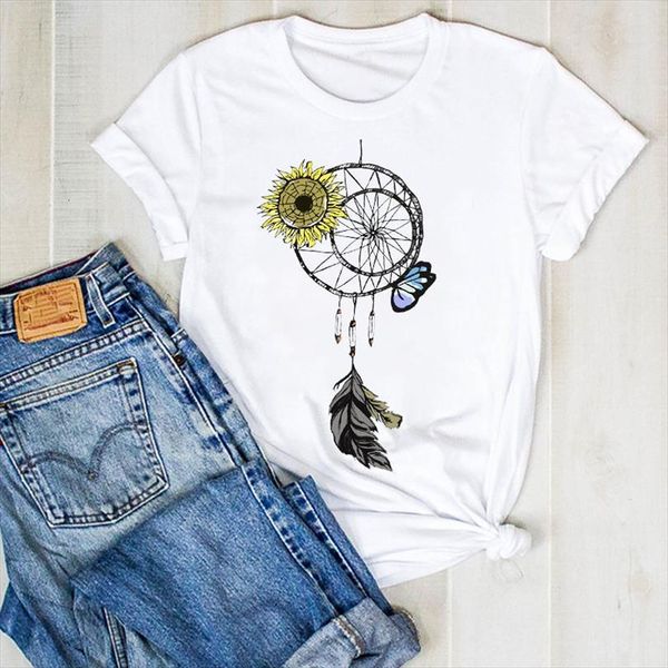 men lady sunflower feather mens t shirt cute fashion print ladies summer tee female clothes graphic, White;black
men lady sunflower feather mens t shirt cute fashion print ladies summer tee female clothes graphic, White;black