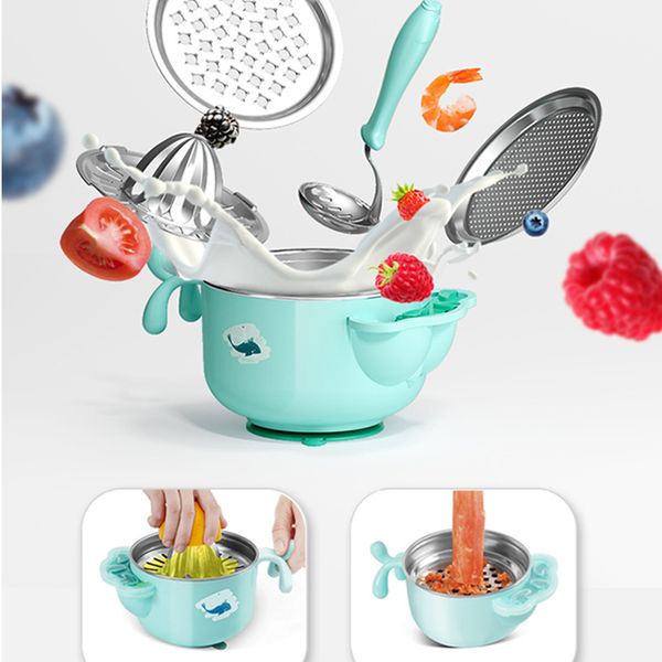 kids food warming tableware baby eating dishes tableware sucker feeding bowl stainless steel injection water insulation cup
kids food warming tableware baby eating dishes tableware sucker feeding bowl stainless steel injection water insulation cup
