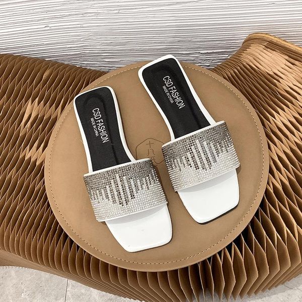 slippers size 42 women summer ladies square toe sandal slipper casual sequins flat shoes female slip on shoe fashion 2021, Black
slippers size 42 women summer ladies square toe sandal slipper casual sequins flat shoes female slip on shoe fashion 2021, Black