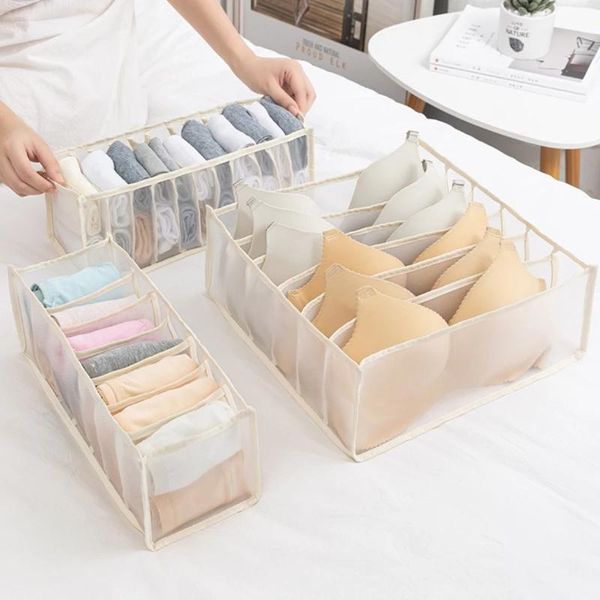 cosmetic bags & cases home underwear storage box 3 pieces set sock bra organizer foldable partitioned drawers classification case
cosmetic bags & cases home underwear storage box 3 pieces set sock bra organizer foldable partitioned drawers classification case