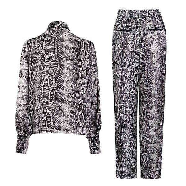 women's two piece pants twotwinstyle print casual set for women lapel long sleeve shirt high waist straight female sets spring 7gx3, White
women's two piece pants twotwinstyle print casual set for women lapel long sleeve shirt high waist straight female sets spring 7gx3, White