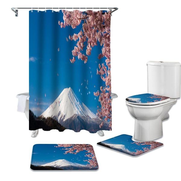 mount fuji japanese cherry blossom shower curtain set carpet cover toilet bath mat home decor bathroom curtains
mount fuji japanese cherry blossom shower curtain set carpet cover toilet bath mat home decor bathroom curtains