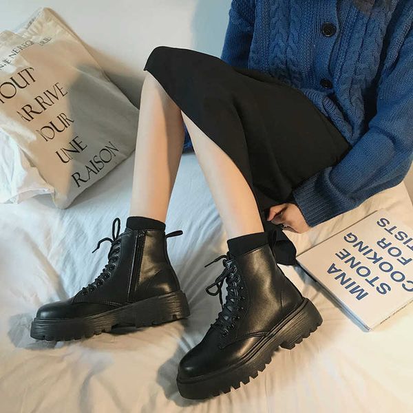 women boots pu leather women white ankle boots motorcycle boots female spring autumn winter shoes woman punk botas mujer 35-40 210611, Black
women boots pu leather women white ankle boots motorcycle boots female spring autumn winter shoes woman punk botas mujer 35-40 210611, Black