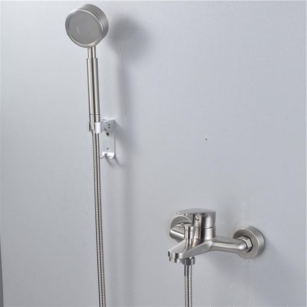 304 steel triple cold stainless shower valve faucet and mixing simple bathtub set wqbam
304 steel triple cold stainless shower valve faucet and mixing simple bathtub set wqbam