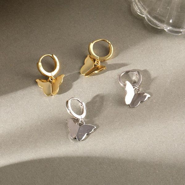 hoop & huggie 100% authentic 925 sterling silver white enamel butterfly earrings jewelry c-e330e, Golden;silver
hoop & huggie 100% authentic 925 sterling silver white enamel butterfly earrings jewelry c-e330e, Golden;silver