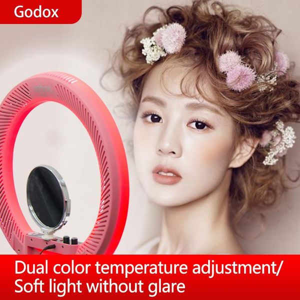 godox lr160 18w 3300k-8000k led ring light lamp color temperature adjustable lcd screen pography (black or pink) flashes
godox lr160 18w 3300k-8000k led ring light lamp color temperature adjustable lcd screen pography (black or pink) flashes
