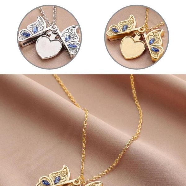 pendant necklaces butterfly shape alloy shaped casual chain for lady, Silver
pendant necklaces butterfly shape alloy shaped casual chain for lady, Silver