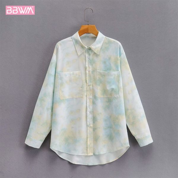 lapel double pockets long sleeves loose slimming printed chic female shirt korean hip hop sweet women's 210507, White
lapel double pockets long sleeves loose slimming printed chic female shirt korean hip hop sweet women's 210507, White