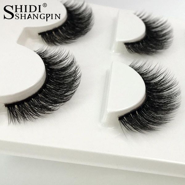 false eyelashes 3 pairs natural thick makeup real 3d mink lashes soft eyelash extension fake eye long 
false eyelashes 3 pairs natural thick makeup real 3d mink lashes soft eyelash extension fake eye long