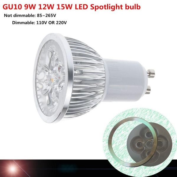 bulbs 10pcs super bright 9w 12w 15w gu10 led bulb 110v 220v dimmable spotlights warm/purel/cool white lamp
bulbs 10pcs super bright 9w 12w 15w gu10 led bulb 110v 220v dimmable spotlights warm/purel/cool white lamp