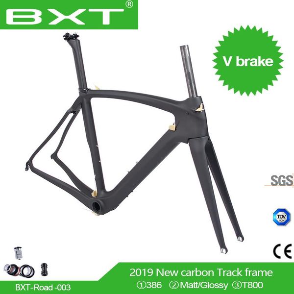 carbon fiber road bicycle frame v brake bike frameset ud frame+seatpost+fork+headset frames
carbon fiber road bicycle frame v brake bike frameset ud frame+seatpost+fork+headset frames