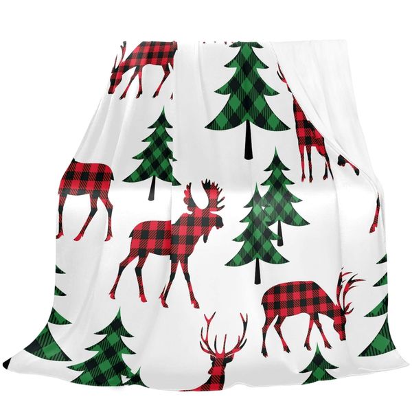 christmas throw blanket buffalo plaid trees deer soft cozy flannel fleece twin blankets for bed sofa couch 60"x90"
christmas throw blanket buffalo plaid trees deer soft cozy flannel fleece twin blankets for bed sofa couch 60"x90"