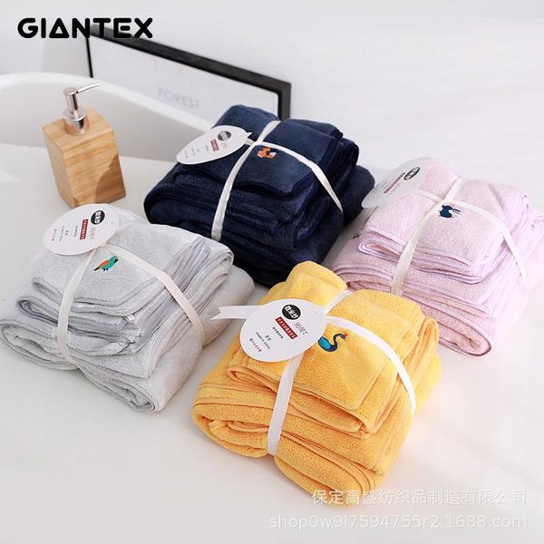 towel giantex 3-pieces set bathroom super absorbent bath embroidery face towels serviette de bain toallas recznik
towel giantex 3-pieces set bathroom super absorbent bath embroidery face towels serviette de bain toallas recznik