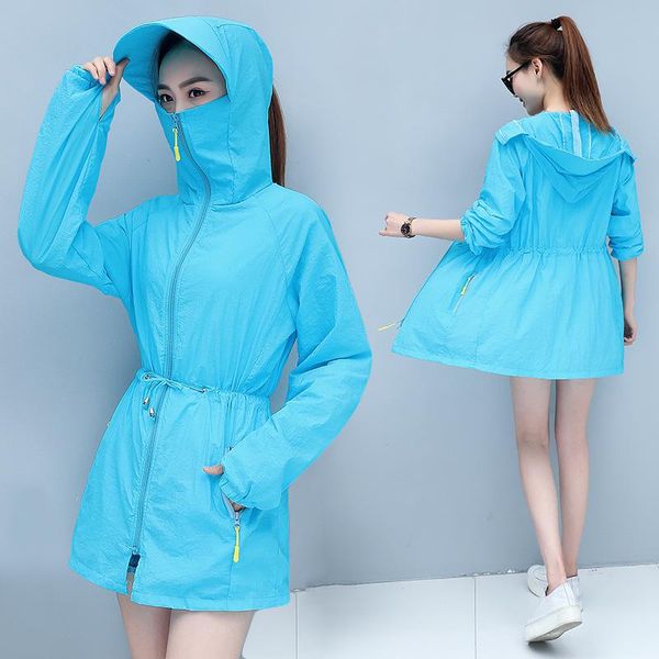 women's trench coats women sunscreen 2021 summer fashion ladies super light thin breathable anti-ultraviolet female casual hooded, Tan;black
women's trench coats women sunscreen 2021 summer fashion ladies super light thin breathable anti-ultraviolet female casual hooded, Tan;black