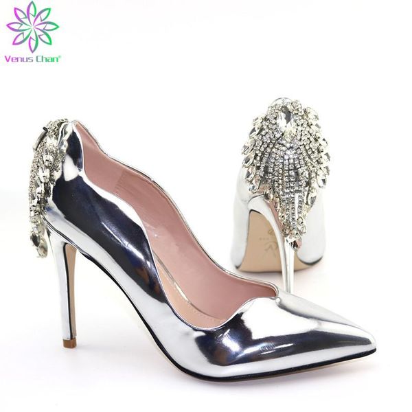 dress shoes 2021 latest design silver high heels women wedding nigerian party rhinestones pumps african sandal, Black
dress shoes 2021 latest design silver high heels women wedding nigerian party rhinestones pumps african sandal, Black