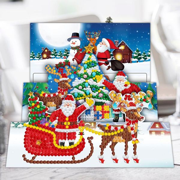 greeting cards 8pcs diy diamond painting card special-shaped part drill santa claus xmas postcards christmas
greeting cards 8pcs diy diamond painting card special-shaped part drill santa claus xmas postcards christmas