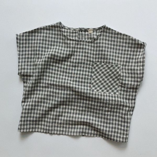 1-6yrs summer kids boy girl sleeveless grid t-shirt infant baby boy girl newborn t-shirt clothes loose baby boy girl t-shirt, Blue
1-6yrs summer kids boy girl sleeveless grid t-shirt infant baby boy girl newborn t-shirt clothes loose baby boy girl t-shirt, Blue