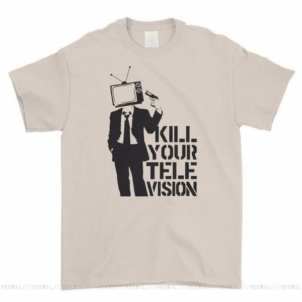 men's t-shirts kill your television anonymous funny banksy cool boys men tee t shirt graphic t-shirt, White;black
men's t-shirts kill your television anonymous funny banksy cool boys men tee t shirt graphic t-shirt, White;black