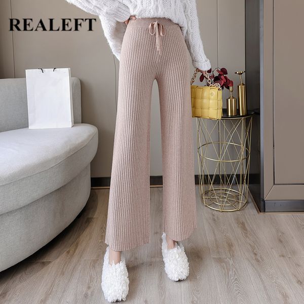 knitting wide-legged women's pants winter autumn high waist straight knit wear wide leg ladies trousers female 210428, Black;white
knitting wide-legged women's pants winter autumn high waist straight knit wear wide leg ladies trousers female 210428, Black;white