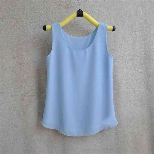 summer chiffon blouse 31 women tank colors sleeveless vest casual loose not perspective shirt ladies solid blusas 21432, White
summer chiffon blouse 31 women tank colors sleeveless vest casual loose not perspective shirt ladies solid blusas 21432, White