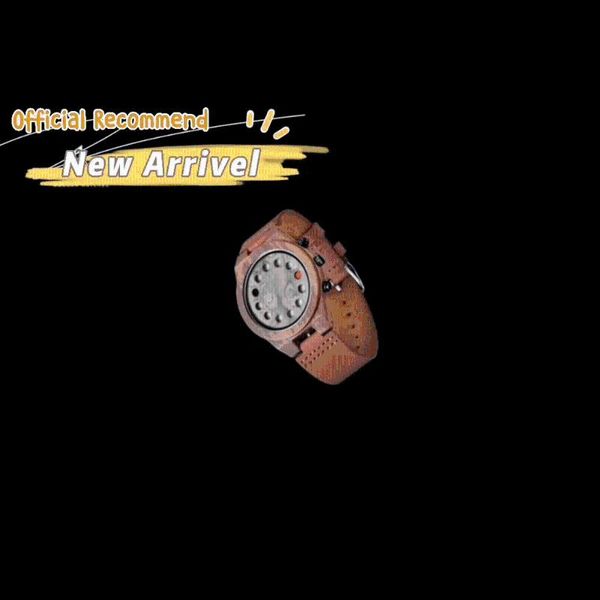 wristwatches relogio masculino bobo bird wood men watch unique luminous 12 holes timer design sports casual watches great men's gifts, Slivery;brown
wristwatches relogio masculino bobo bird wood men watch unique luminous 12 holes timer design sports casual watches great men's gifts, Slivery;brown