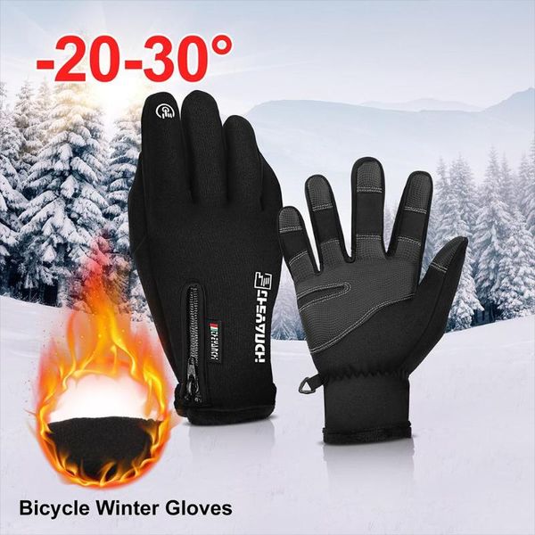 cycling gloves winter thermal touchscreen soft plus velvet cold weather fits men & women for hiking camping skiing, Black
cycling gloves winter thermal touchscreen soft plus velvet cold weather fits men & women for hiking camping skiing, Black