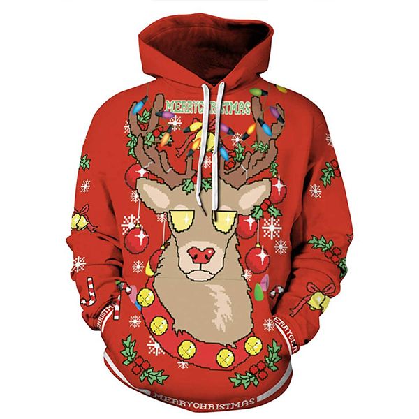christmas red riding hood snowman 3d pattern hoodie visual impact party punk gothic round neck american sweater hoodie, Black
christmas red riding hood snowman 3d pattern hoodie visual impact party punk gothic round neck american sweater hoodie, Black