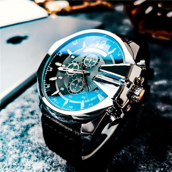 wristwatches quartz watch blue gold lens waterproof calendar automatic men's pin buckle business wrist relogio masculino, Slivery;brown
wristwatches quartz watch blue gold lens waterproof calendar automatic men's pin buckle business wrist relogio masculino, Slivery;brown
