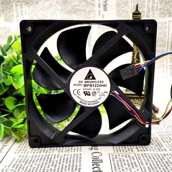 computer speakers / wfb1224hh 12cm 24v 0.32a 12025 4-wire inverter fan