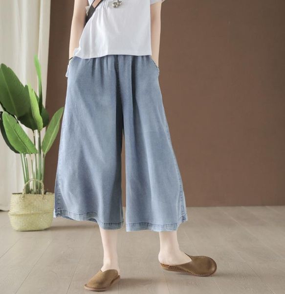 women's pants & capris women summer loose wide leg calf length ladies elastic waist bleached trousers female 2021 washed vintage, Black;white
women's pants & capris women summer loose wide leg calf length ladies elastic waist bleached trousers female 2021 washed vintage, Black;white