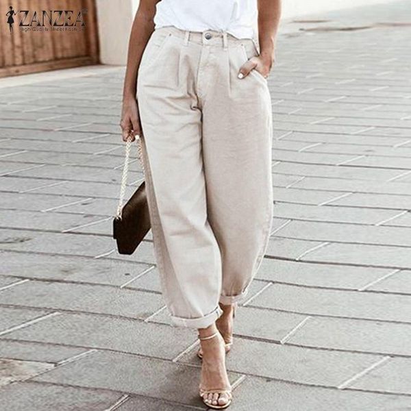 women's pants & capris zanzea 2021 fashion women long wide legs bib cargo pantalon femme casual dungaree harem trousers solid pockets s, Black;white
women's pants & capris zanzea 2021 fashion women long wide legs bib cargo pantalon femme casual dungaree harem trousers solid pockets s, Black;white