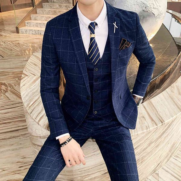 men's suits & blazers plus size s-7xl (blazer+pants+vest) luxury men 3 piece set fashion boutique lattice groom wedding dress tuxe, White;black
men's suits & blazers plus size s-7xl (blazer+pants+vest) luxury men 3 piece set fashion boutique lattice groom wedding dress tuxe, White;black