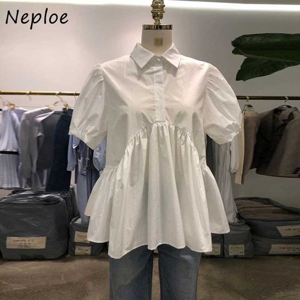 neploe elegant fashion short sleeve white shirt women solid color turn down collar blouse female korean style blusas mujer 1e655 210721
neploe elegant fashion short sleeve white shirt women solid color turn down collar blouse female korean style blusas mujer 1e655 210721