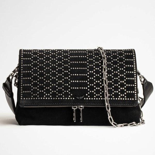 waist bags genuine leather women rivets wings decorated bag casual wild fashion two chains messenger large-capacity
waist bags genuine leather women rivets wings decorated bag casual wild fashion two chains messenger large-capacity