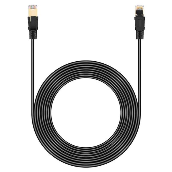 cat8 eight types of network cables double-layer aluminum foil shield highly flexible copper-plated crystal head rj45 computer & connectors
cat8 eight types of network cables double-layer aluminum foil shield highly flexible copper-plated crystal head rj45 computer & connectors