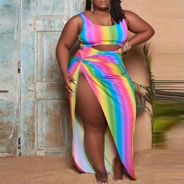 work dresses two pieces skirt sets summer outfit women matching large big size crop & high split evening club cloth, White;black
work dresses two pieces skirt sets summer outfit women matching large big size crop & high split evening club cloth, White;black