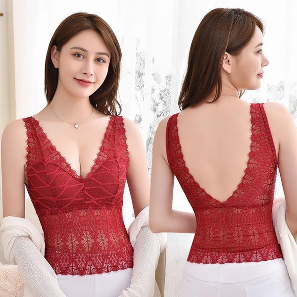 bras women underwear lace bra wrap chest vest long style breast pad full cup tube sleep bralette lingerie wire seamless, Red;black
bras women underwear lace bra wrap chest vest long style breast pad full cup tube sleep bralette lingerie wire seamless, Red;black