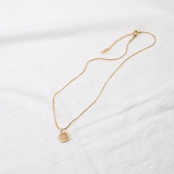 pendant necklaces stainless steel irregular moonstone design chain simple style 2021 pendants for women's accessories jewelry, Silver
pendant necklaces stainless steel irregular moonstone design chain simple style 2021 pendants for women's accessories jewelry, Silver