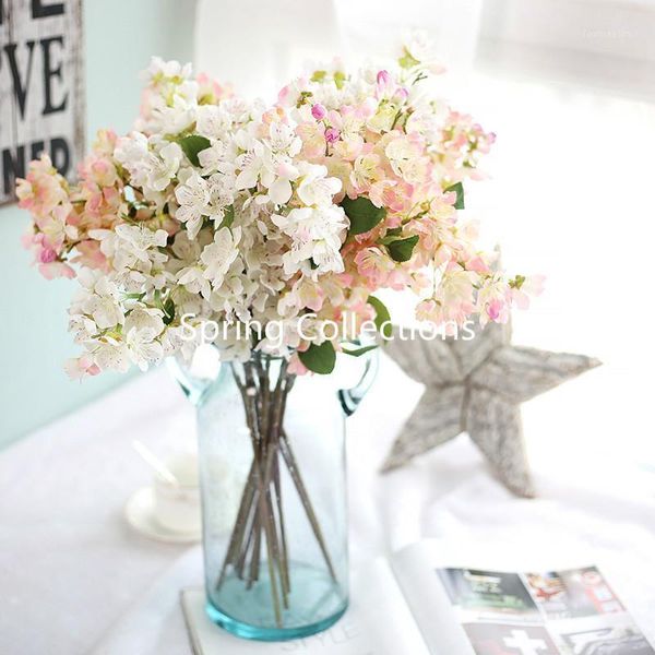 3pcs/lot height=50cm japanese cherry beautiful white/pink natural silk artificial flower decoration wedding/home bouquet decorative flowers1
3pcs/lot height=50cm japanese cherry beautiful white/pink natural silk artificial flower decoration wedding/home bouquet decorative flowers1