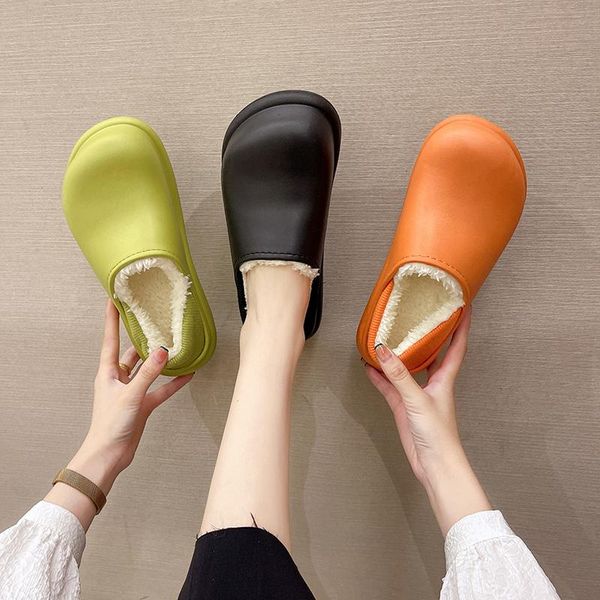 slippers female shoes med ladies' platform 2021 massage flat slides rome short plush pu rubber cover heel autumn basic with, Black
slippers female shoes med ladies' platform 2021 massage flat slides rome short plush pu rubber cover heel autumn basic with, Black