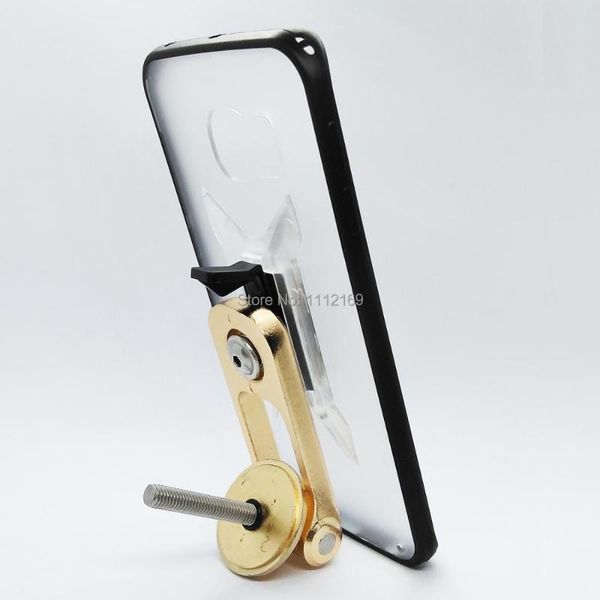 cell phone mounts & holders stem cap bicycle mount holder aluminum alloy bike stand with clip grip tpu case for galaxy s6/s6 edge cell phone mounts & holders stem cap bicycle mount holder aluminum alloy bike stand with clip grip tpu case for galaxy s6/s6 edge