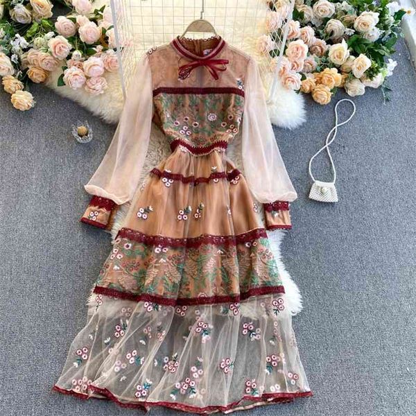 spring autumn elegant women stand collar floral print dress casual ladies lace embroidery patchwork long 210423, Black;gray
spring autumn elegant women stand collar floral print dress casual ladies lace embroidery patchwork long 210423, Black;gray