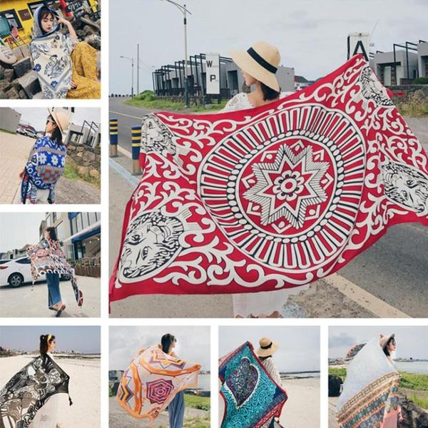 women's swimwear 2021 90x180cm twill cotton pareo beach cover-ups women large dress bikini bathing cover up sarong wrap scarf, White;black
women's swimwear 2021 90x180cm twill cotton pareo beach cover-ups women large dress bikini bathing cover up sarong wrap scarf, White;black