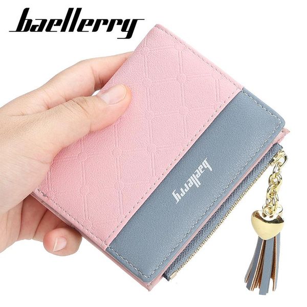 wallets baellerry 2021 fashion leather small wallet for women female purse short womens and purses, Red;black
wallets baellerry 2021 fashion leather small wallet for women female purse short womens and purses, Red;black