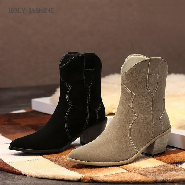 boots women 2021 winter pointed toe flock western strange kitten heel ankle for leather wedges rubber, Black
boots women 2021 winter pointed toe flock western strange kitten heel ankle for leather wedges rubber, Black