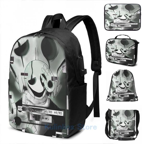 backpack funny graphic print gaster usb charge men school bags women bag travel laptop
backpack funny graphic print gaster usb charge men school bags women bag travel laptop
